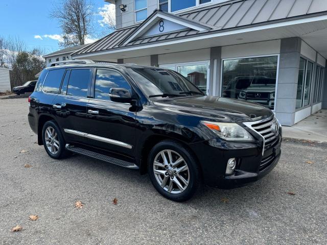 LEXUS LX 570 2014 black 4dr spor gas JTJHY7AX9E4141436 photo #1