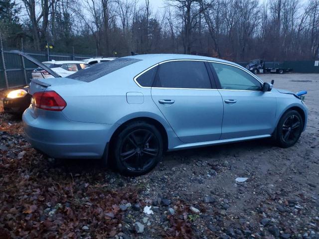 VOLKSWAGEN PASSAT SE 2013 turquoise sedan 4d gas 1VWBP7A3XDC138118 photo #4