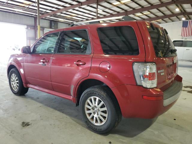 MERCURY MARINER PR 2010 red 4dr spor gas 4M2CN8H78AKJ11460 photo #3