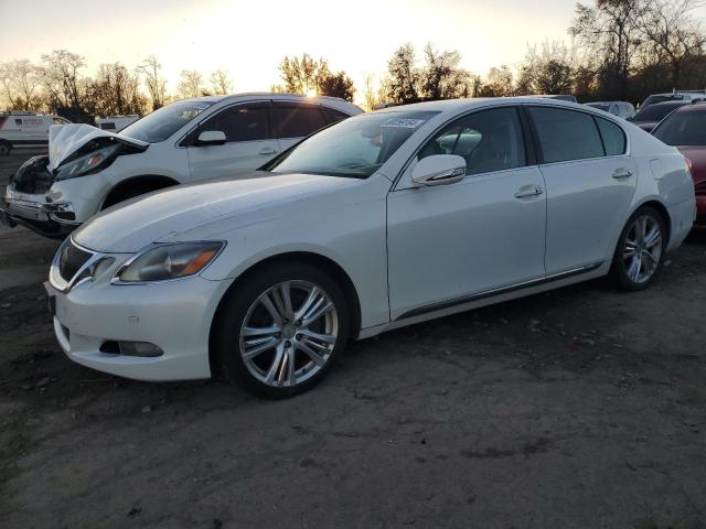 LEXUS GS 450H 2008 white  hybrid engine JTHBC96S185013141 photo #1