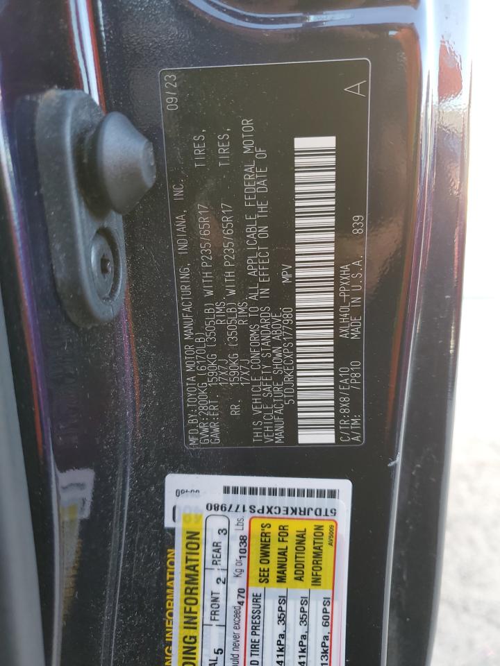 Lot #3024079655 2023 TOYOTA SIENNA XLE