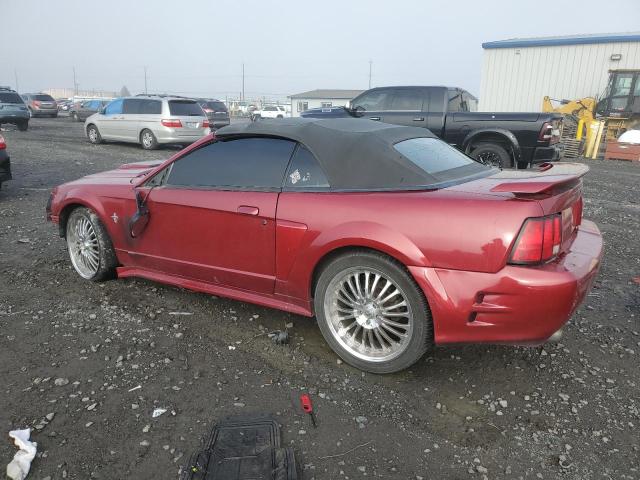 FORD MUSTANG GT 2003 red  gas 1FAFP45X43F323803 photo #3