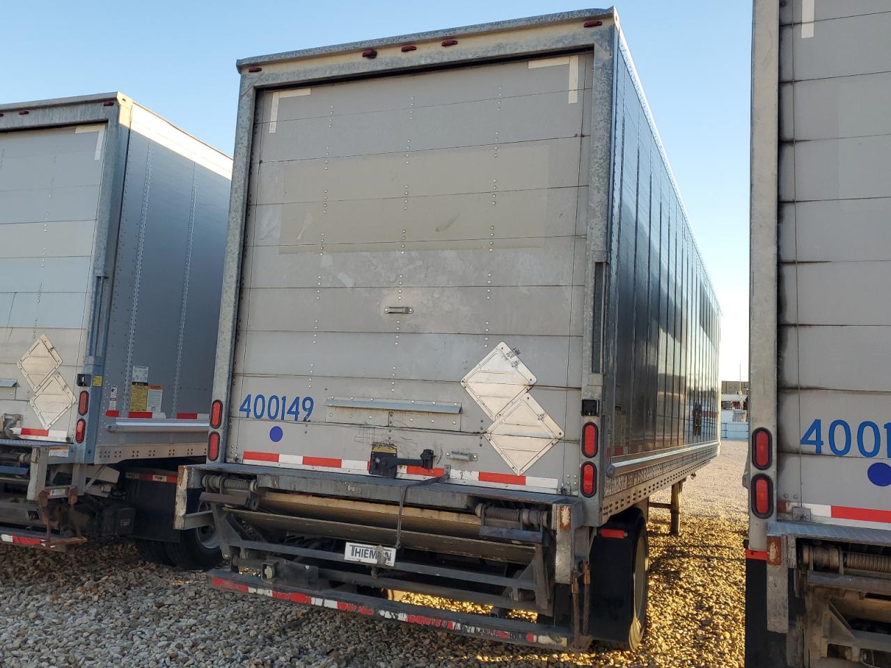 Lot #3006192449 2014 WABASH TRAILER