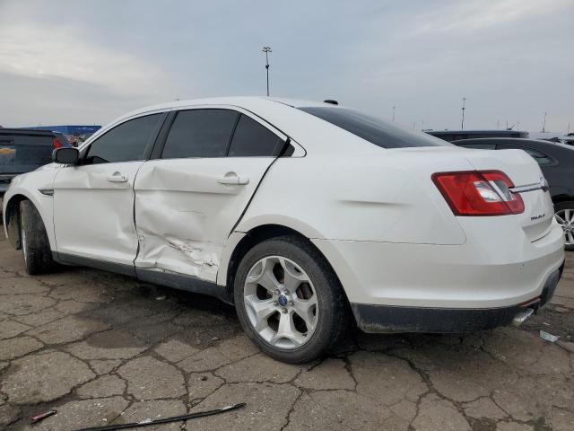 FORD TAURUS SEL 2010 white  gas 1FAHP2EW6AG115949 photo #3