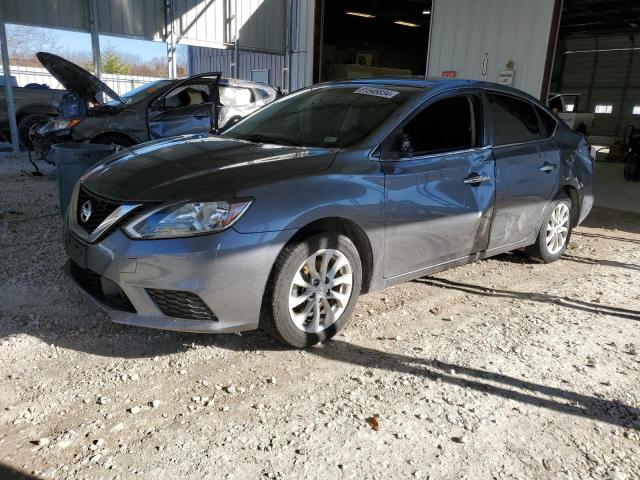 NISSAN SENTRA S 2019 gray  gas 3N1AB7AP1KY344273 photo #1