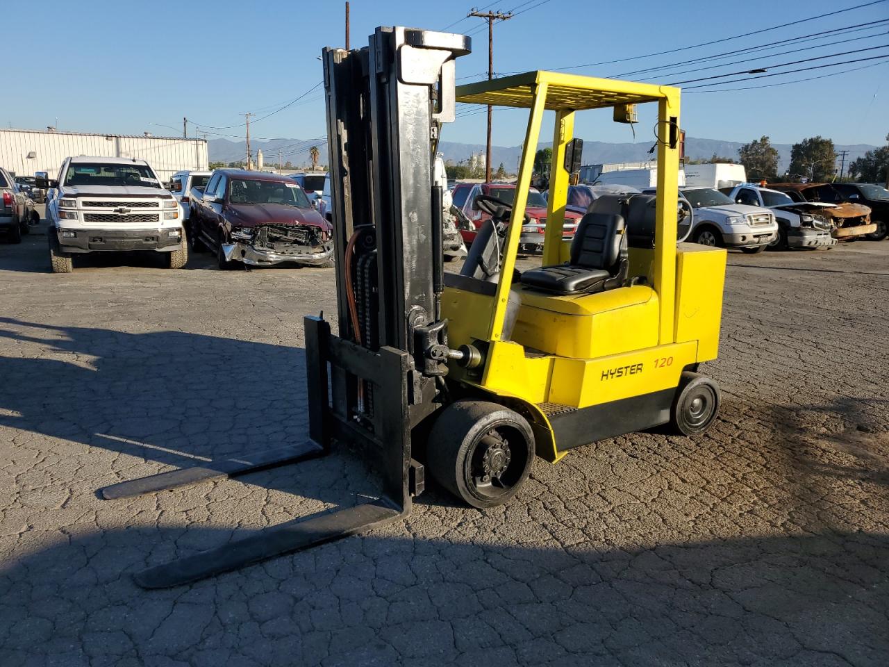 Lot #2945076800 2010 HYST FORKLIFT