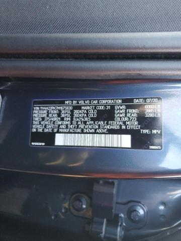 2021 VOLVO XC90 T6 MO - YV4A22PK7M1675830