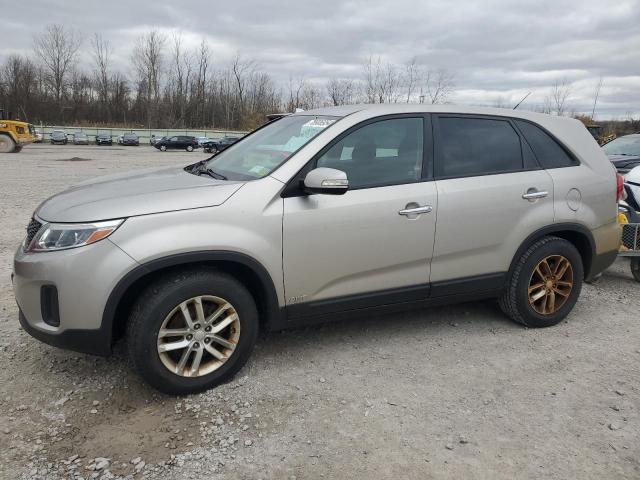 KIA SORENTO LX 2015 silver 4dr spor gas 5XYKTCA60FG642497 photo #1