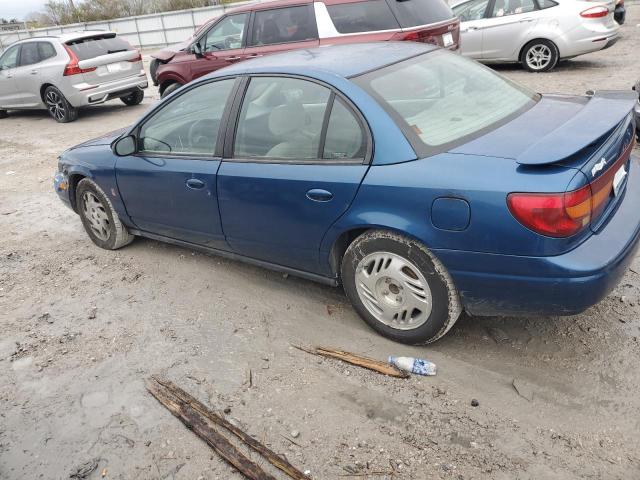 SATURN SL2 2000 blue sedan 4d gas 1G8ZK5276YZ238736 photo #3