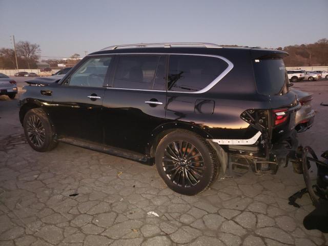 INFINITI QX80 LUXE 2023 black  gas JN8AZ2AE2P9305607 photo #3