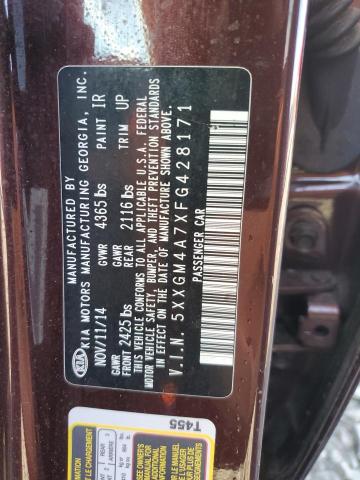 2015 KIA OPTIMA LX - 5XXGM4A7XFG428171