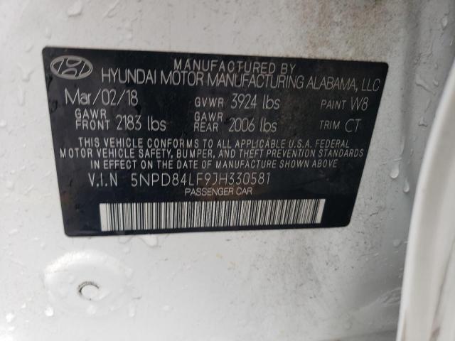 2018 HYUNDAI ELANTRA SE - 5NPD84LF9JH330581