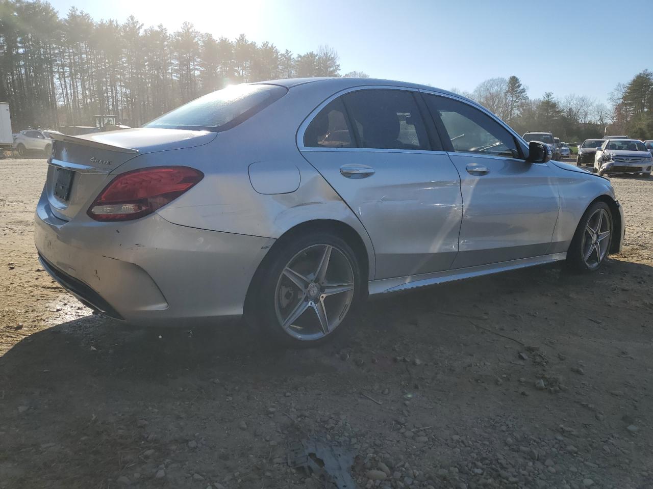 Lot #2974337471 2016 MERCEDES-BENZ C 300 4MAT