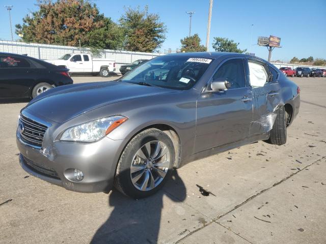 INFINITI M37 2012 gray  gas JN1BY1AP5CM330042 photo #1