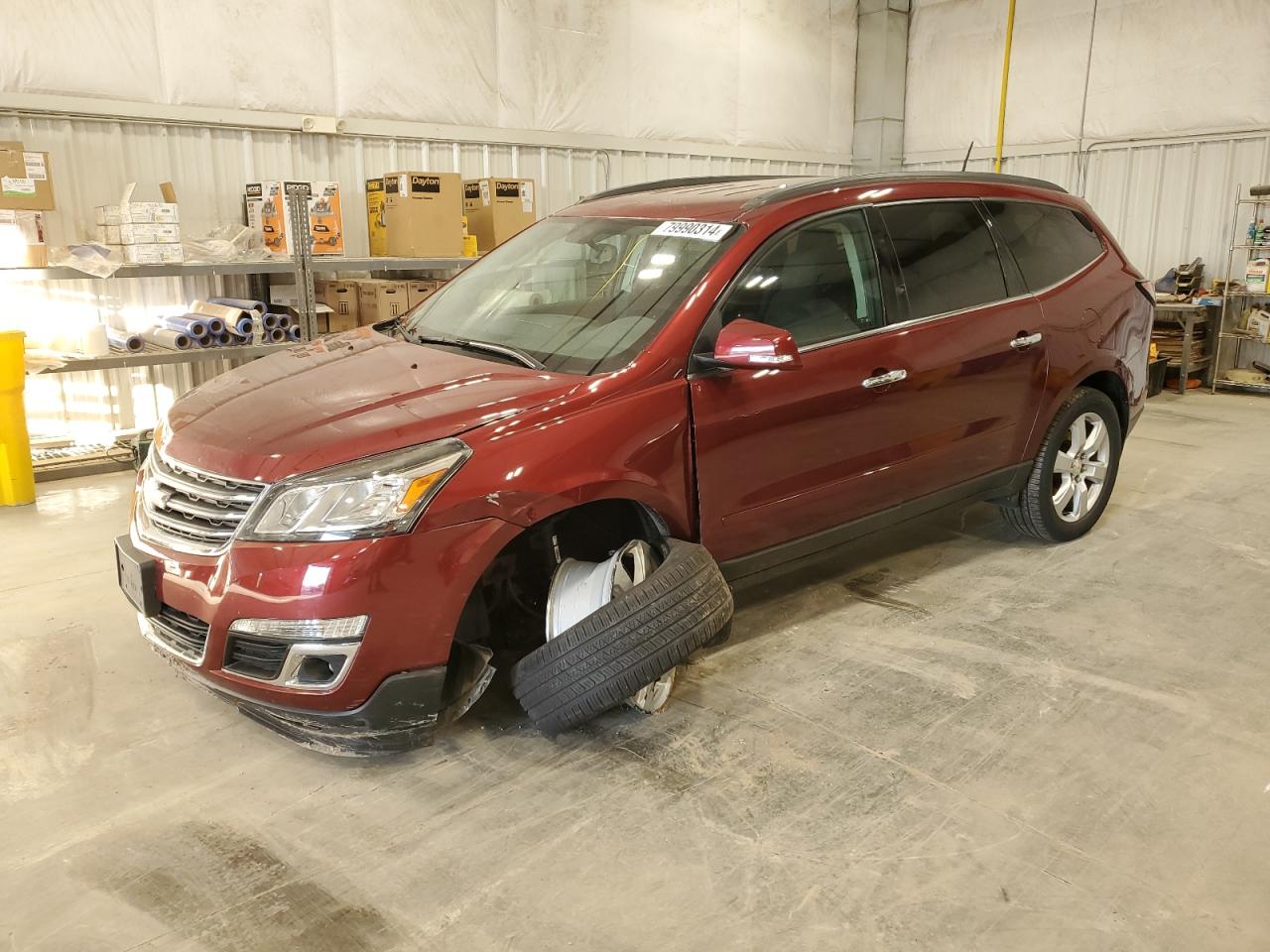 Lot #2986848969 2017 CHEVROLET TRAVERSE L