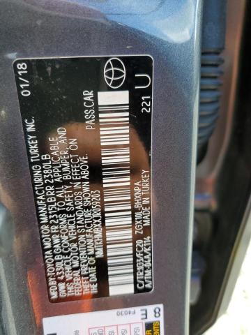 2018 TOYOTA C-HR XLE - NMTKHMBXXJR059203