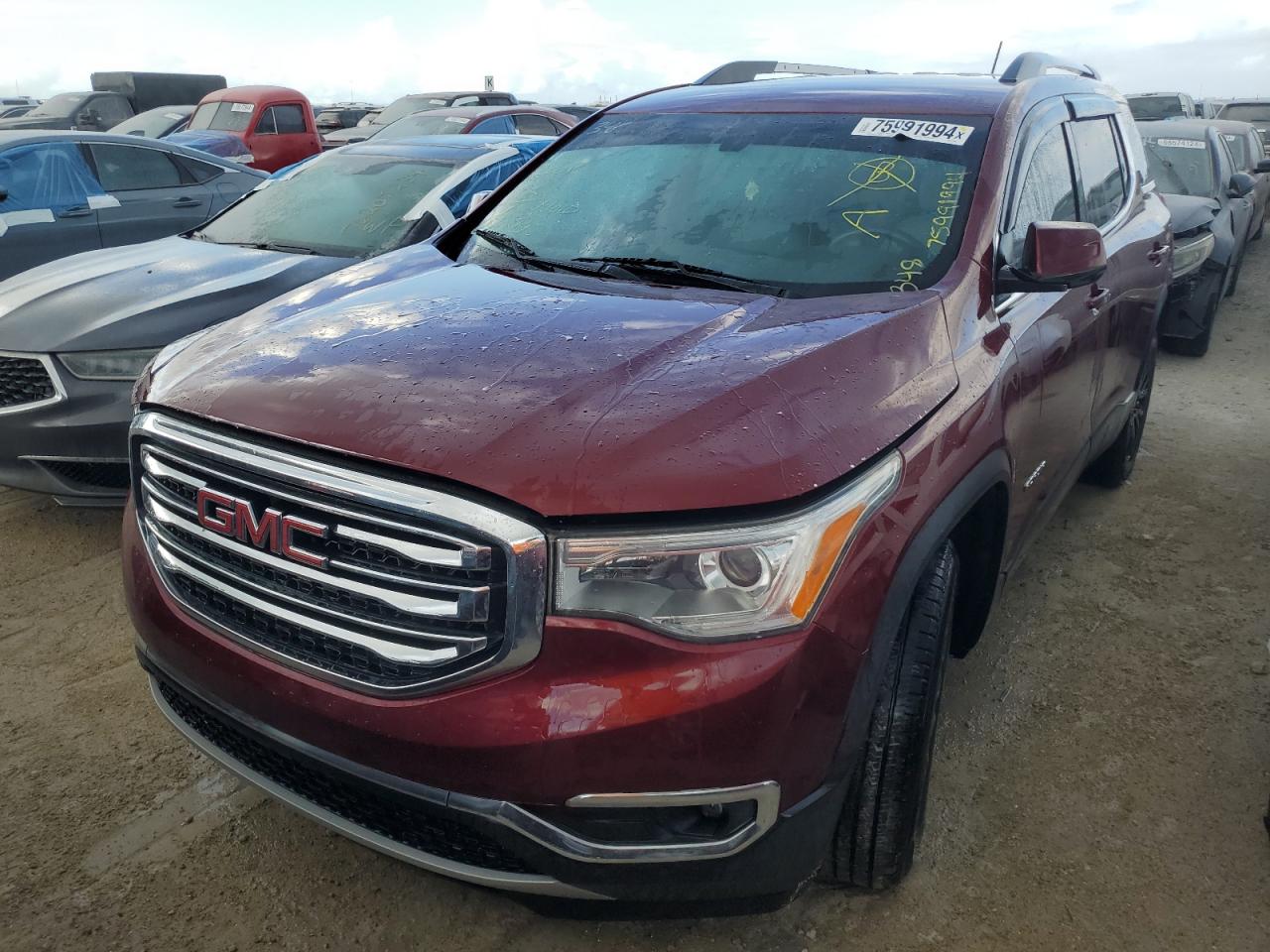 Lot #3022886161 2018 GMC ACADIA SLT