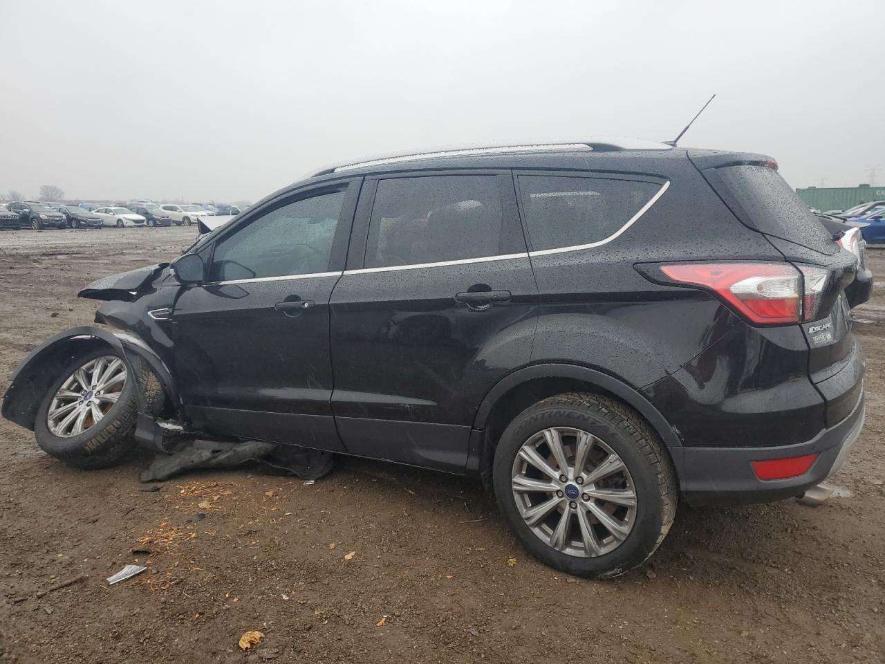 Lot #3028510926 2017 FORD ESCAPE TIT