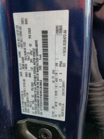 2017 FORD F150 SUPER - 1FTEW1CP4HKC83862