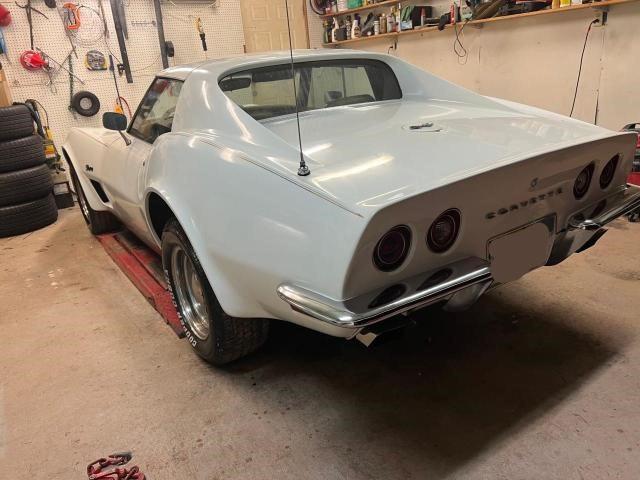 CHEVROLET CORVETTE 1973 white   1Z37T3S410988 photo #4