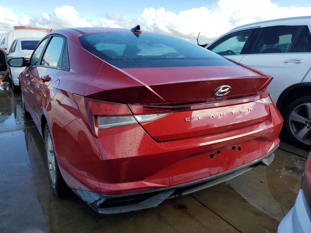 Lot #2989157788 2021 HYUNDAI ELANTRA SE