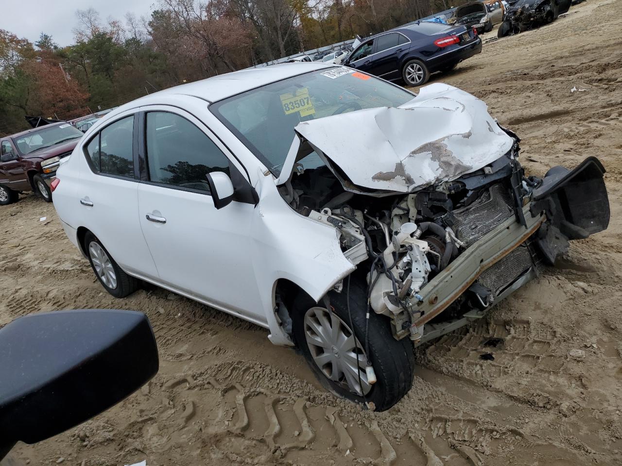 Lot #3024676627 2014 NISSAN VERSA S