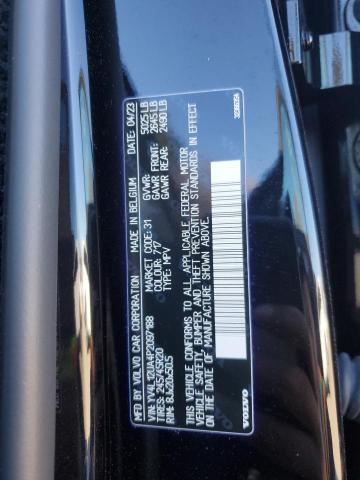 2023 VOLVO XC40 ULTIM YV4L12UA4P2097188
