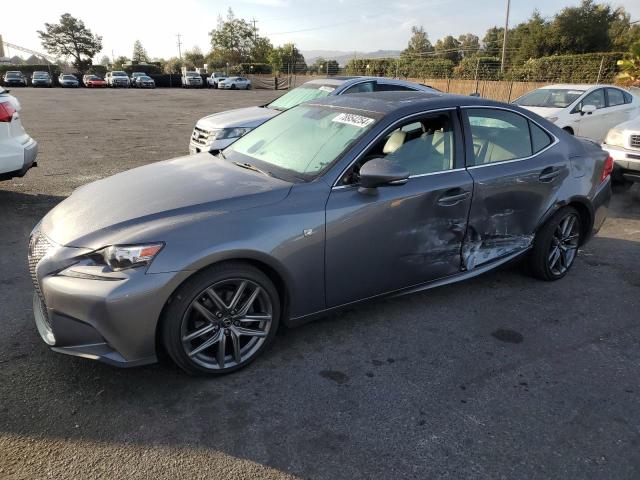 LEXUS IS 250 2015 charcoal  gas JTHBF1D28F5078948 photo #1