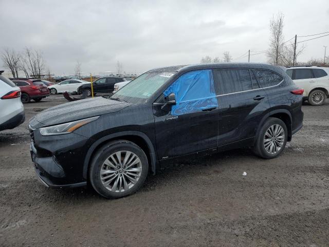 Vin: 5tdebrch5ms025629, lot: 82902414, toyota highlander hybrid platinum 2021 img_1