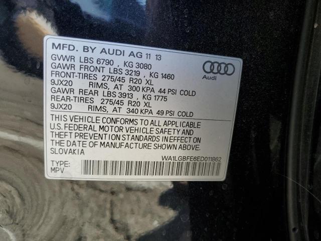 VIN WA1LGBFE6ED011862 2014 Audi Q7, Premium Plus no.13