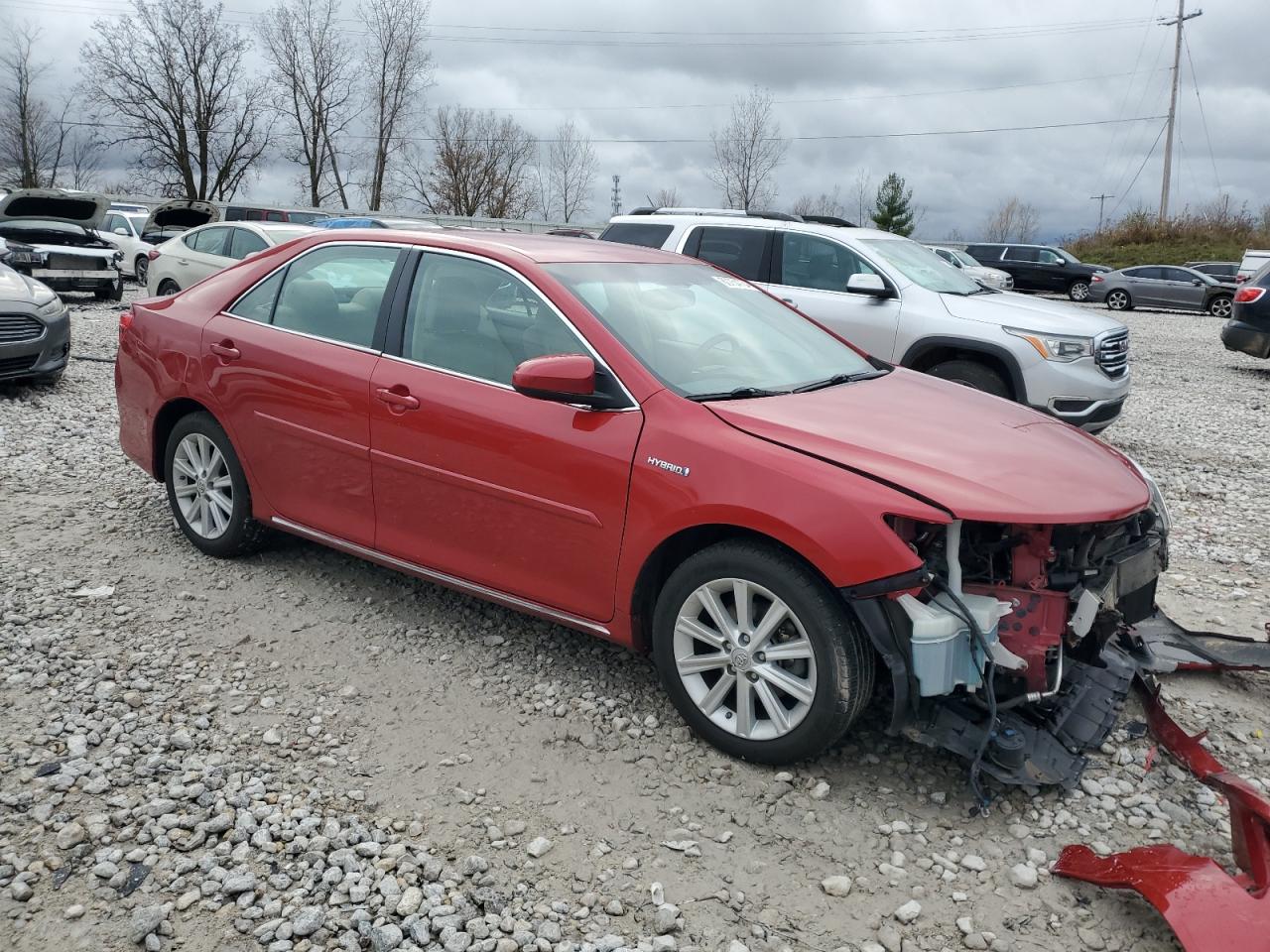 Lot #2994046962 2014 TOYOTA CAMRY HYBR