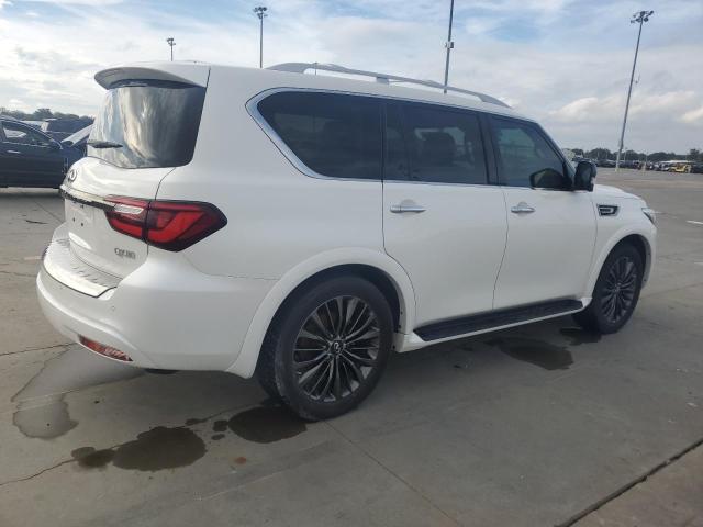 INFINITI QX80 LUXE 2021 white  gas JN8AZ2AE0M9273316 photo #4