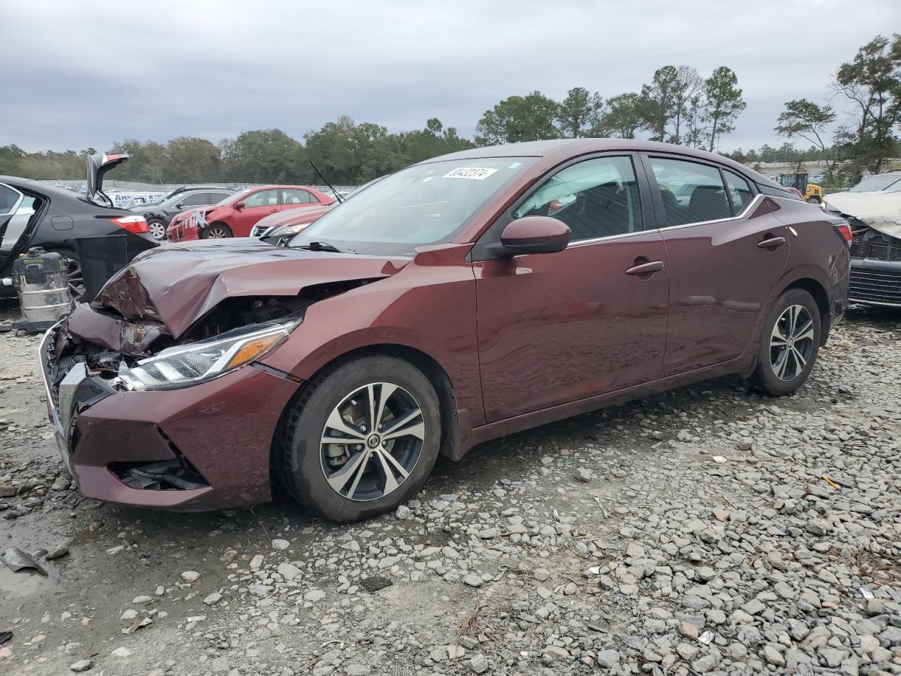 Lot #3024714588 2021 NISSAN SENTRA SV