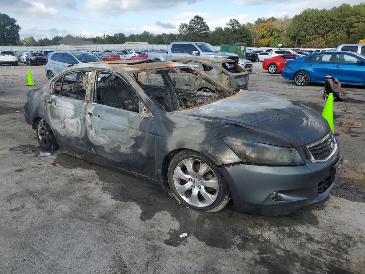 Lot #2974731037 2008 HONDA ACCORD EXL