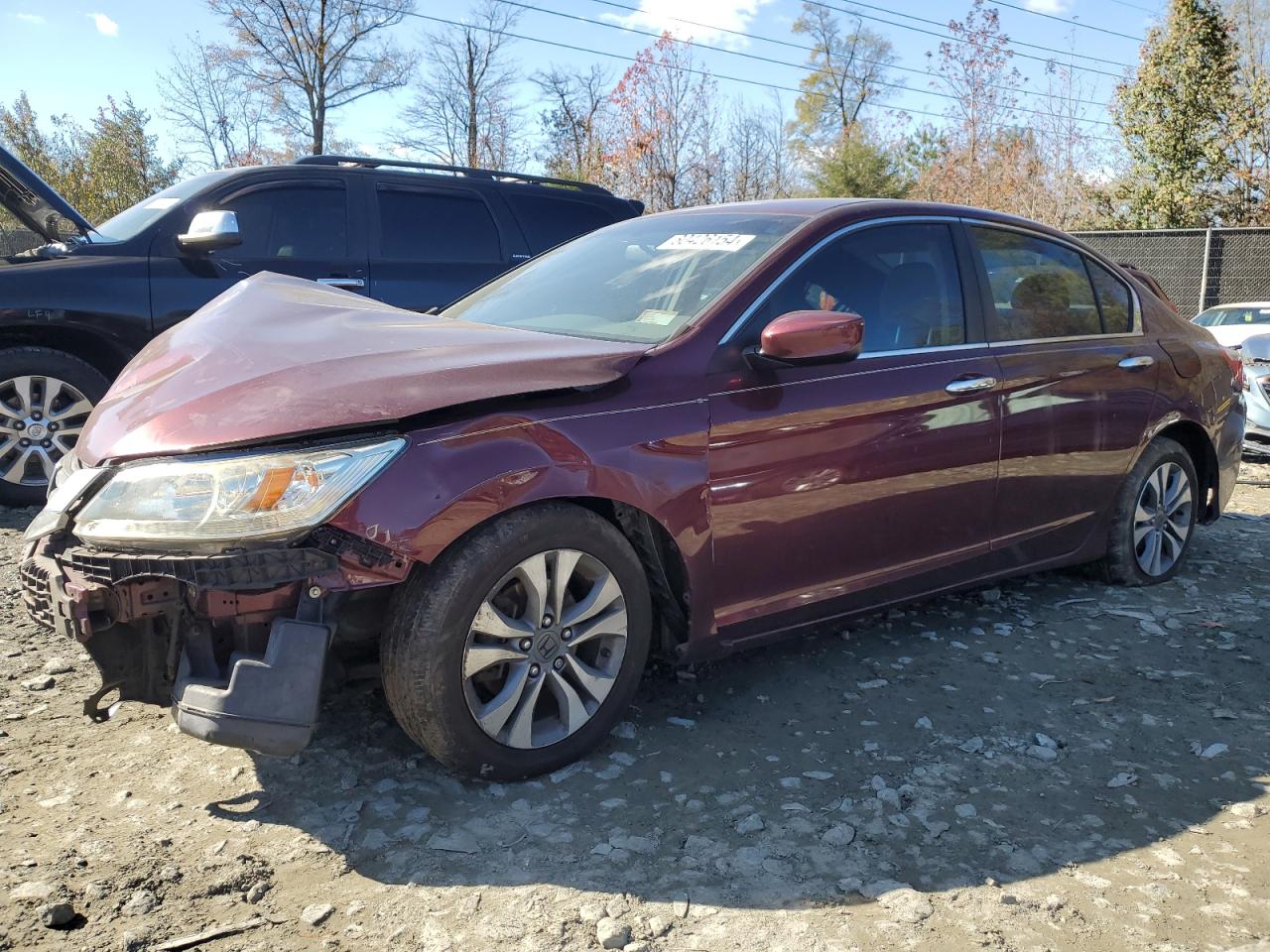 Lot #3022951364 2014 HONDA ACCORD LX