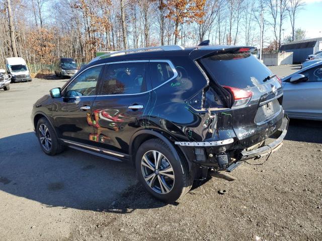 NISSAN ROGUE SV 2017 black  gas 5N1AT2MV6HC859337 photo #3