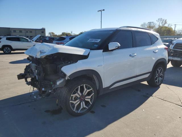 KIA SELTOS SX 2023 white  gas KNDETCA27P7380292 photo #1