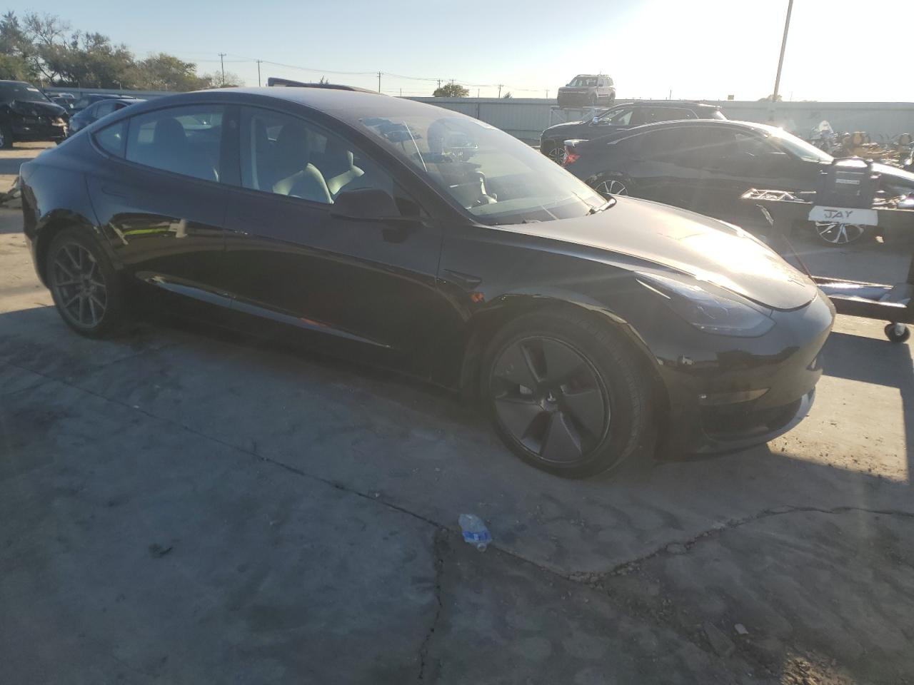 Lot #3034618749 2021 TESLA MODEL 3