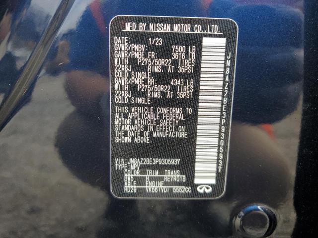2023 INFINITI QX80 SENSO JN8AZ2BE3P9305937