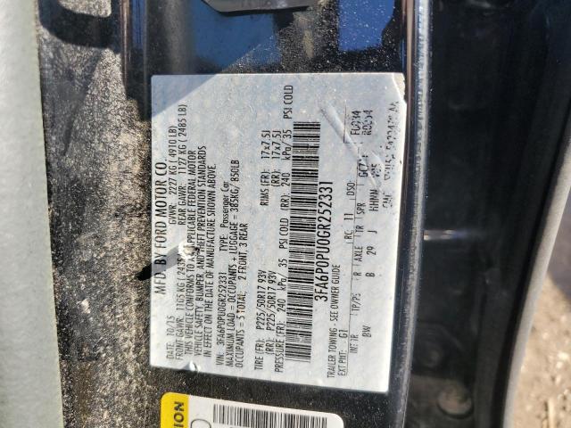 VIN 3FA6P0PU0GR252331 2016 Ford Fusion, Se Phev no.12