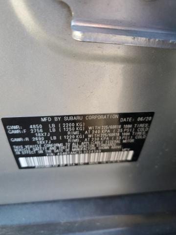 2020 SUBARU OUTBACK LI - 4S4BTANC3L3224399