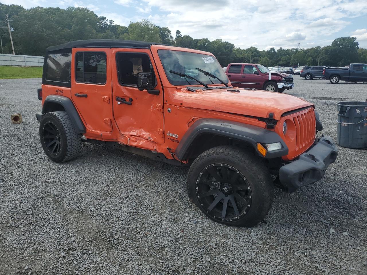 Lot #2989072928 2020 JEEP WRANGLER U