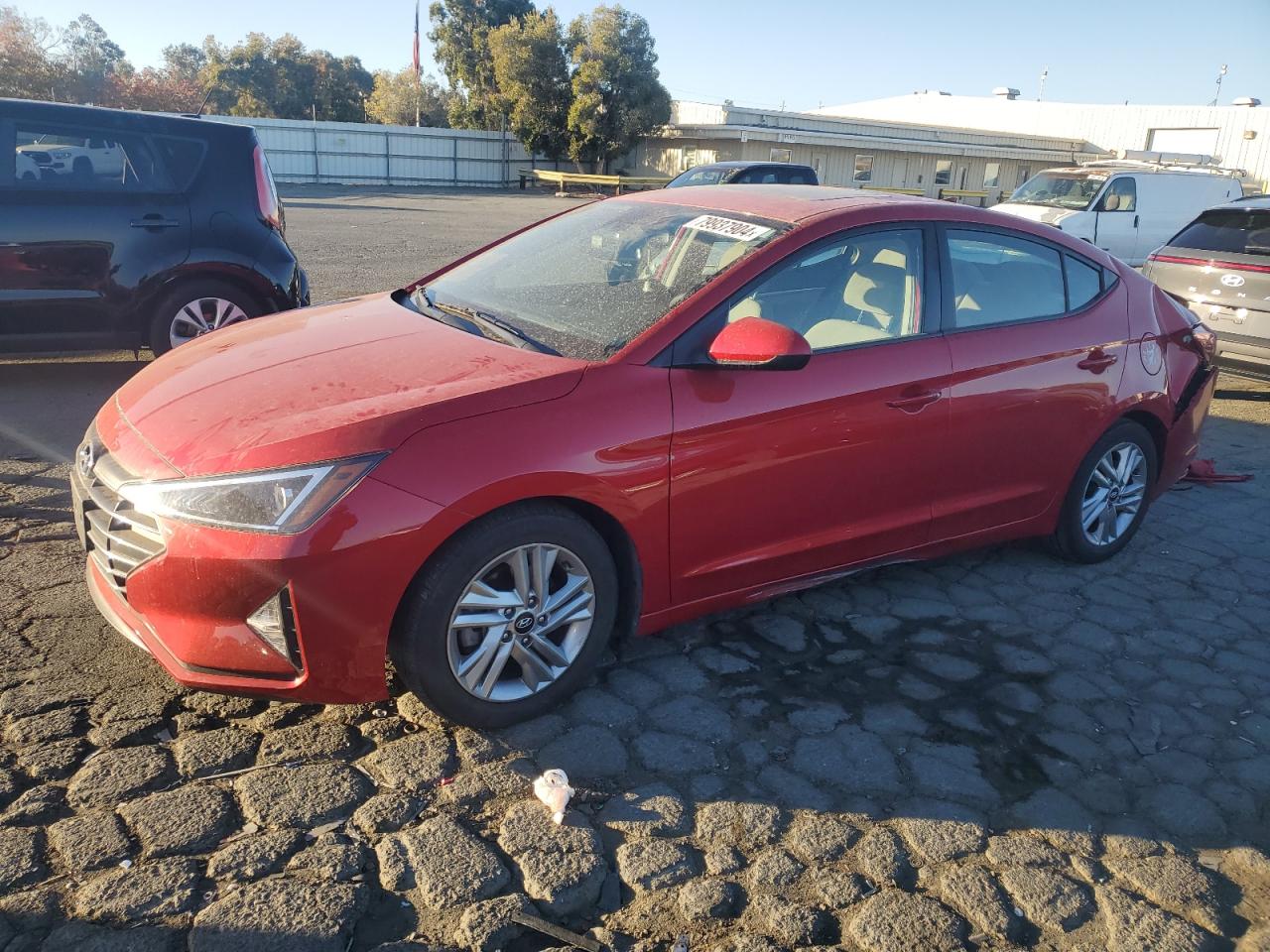 Lot #2987160245 2020 HYUNDAI ELANTRA SE