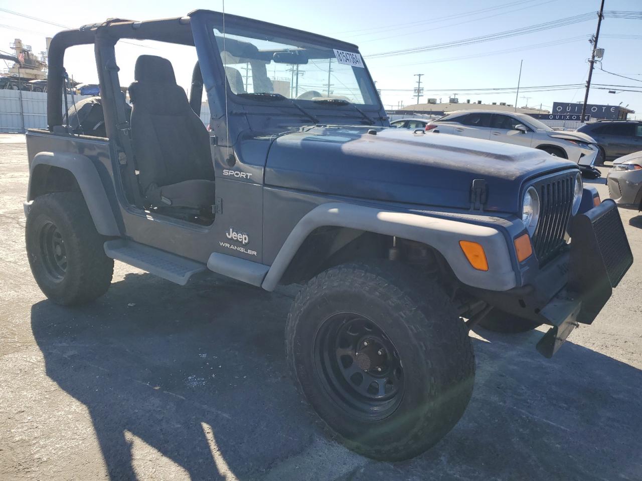 Lot #2994218262 2003 JEEP WRANGLER /