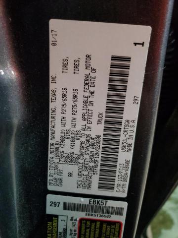 2017 TOYOTA TUNDRA DOU - 5TFRW5F12HX220200