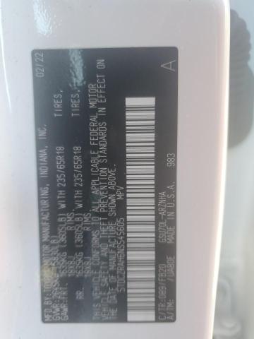 2022 TOYOTA HIGHLANDER - 5TDCZRAH6NS545605