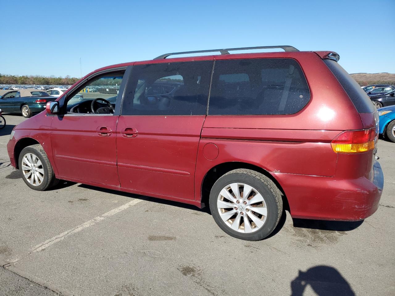 Lot #2971314812 2002 HONDA ODYSSEY EX