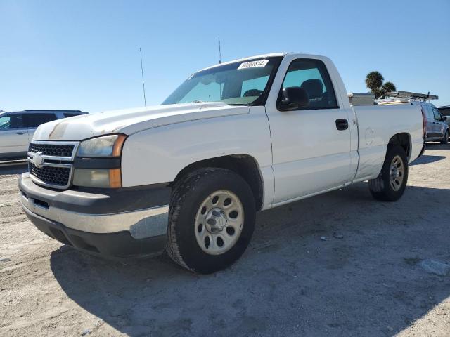 CHEVROLET SILVERADO 2006 white  gas 1GCEC14X06Z123974 photo #1