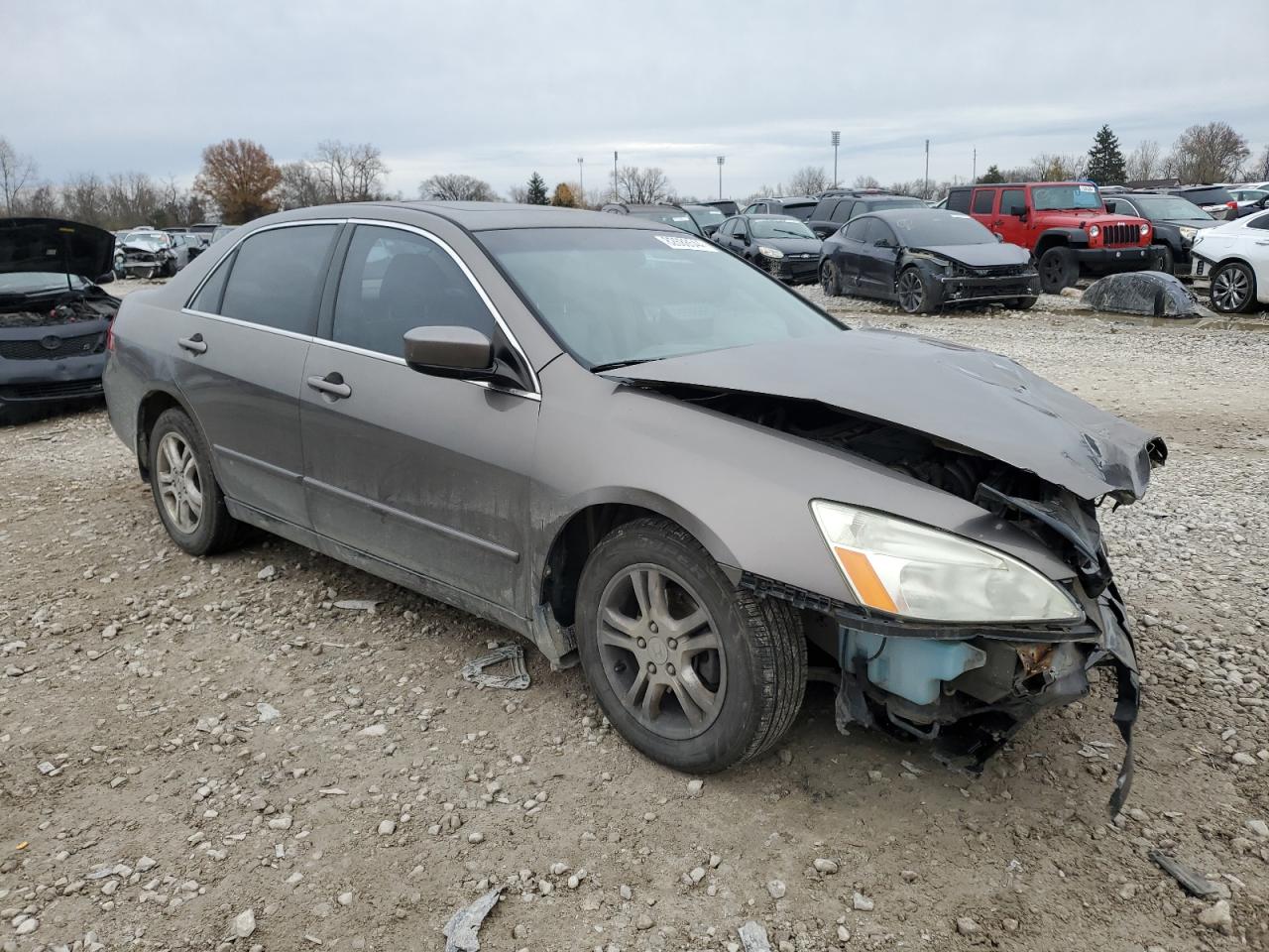 Lot #3034283149 2007 HONDA ACCORD EX