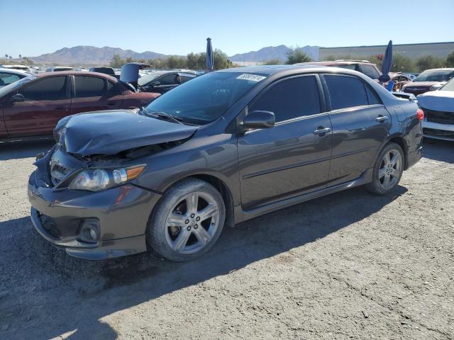 TOYOTA COROLLA BA 2013 charcoal  gas 5YFBU4EE9DP184312 photo #1